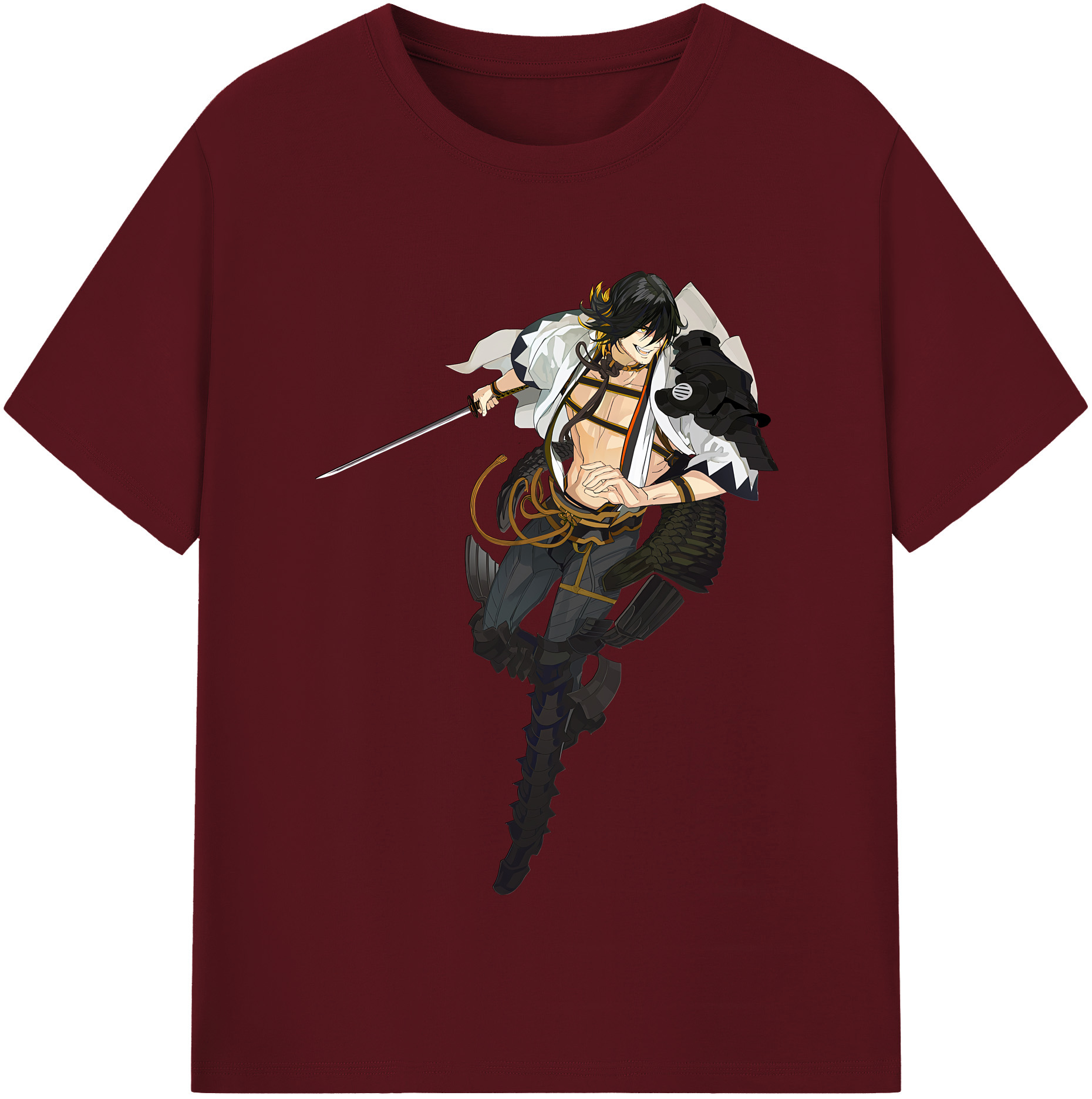 （画像用） 刀剣乱舞 Touken Ranbu 綿100％半袖Tシャツ（フロントプリント）